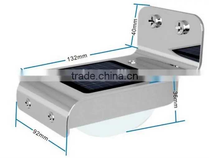 Waterproof solar led motion sensor light