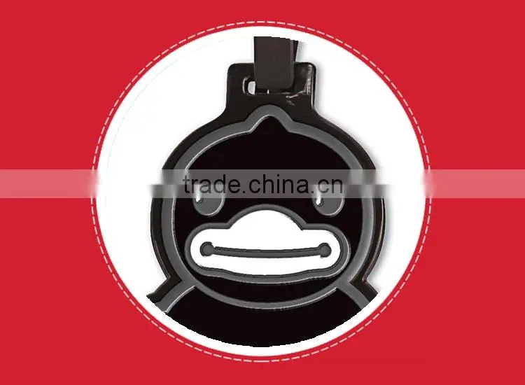 High quality pretty wholesale custom soft pvc travel luggage tag