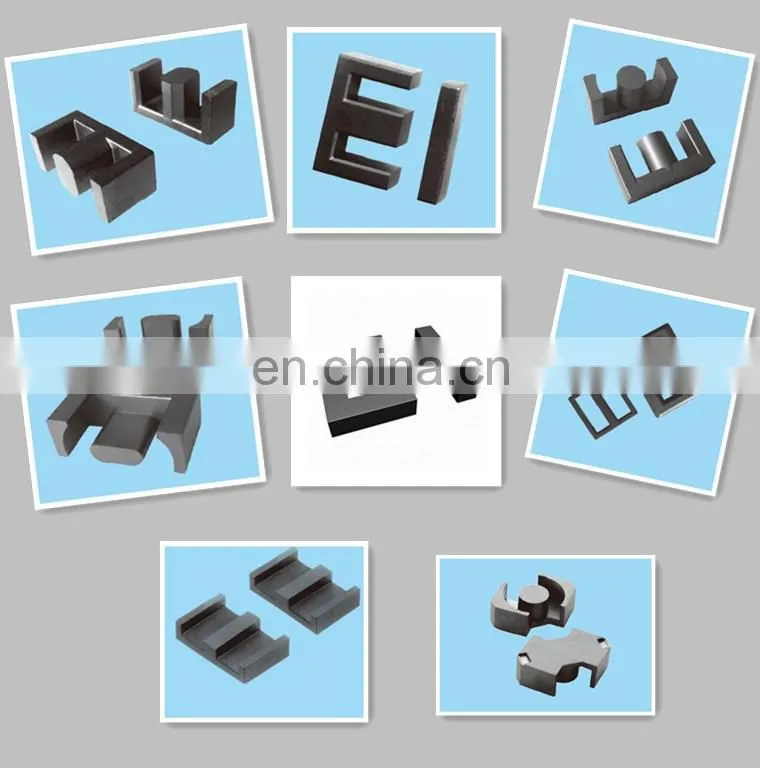 EE/EI/EFD/EPC/PQ/RM Mn-zn Magnetic Soft Powder Ferrite Core For High Frequency Transformer Core