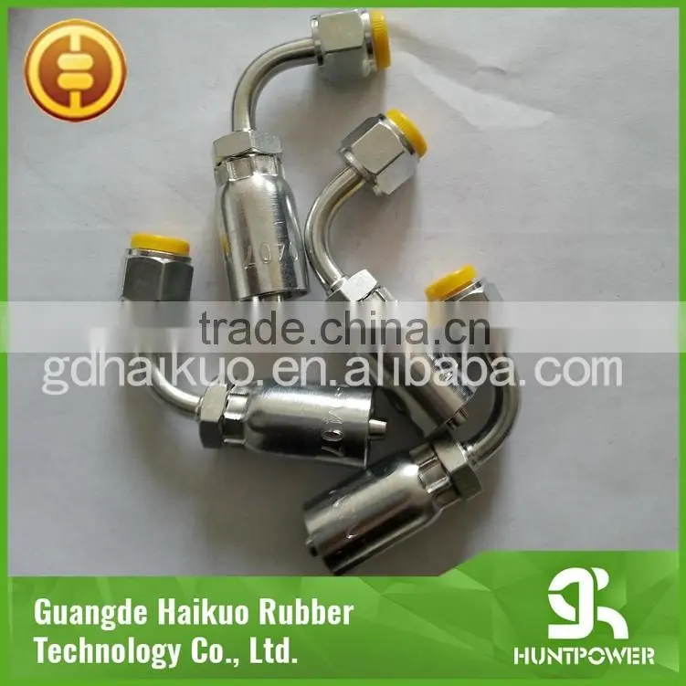 China manufacturer hydraulic hose crimping fitting NPT, BSP, JIC crimping fitting