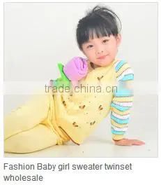 factory sale 100% cotton knitting children sweater long pants