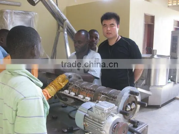 Extrusion Snacks Food Machine in Uganda