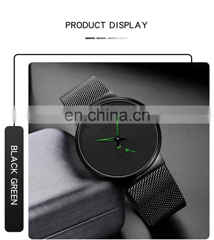 Sanda P1059 New Amazon Men Watch Chronograph Movement Steel Quartz Watches Water Proof