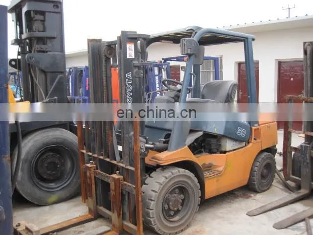 Used Toyota FD30 forklift on sale in Shanghai, Japan 3ton Diesel forklift