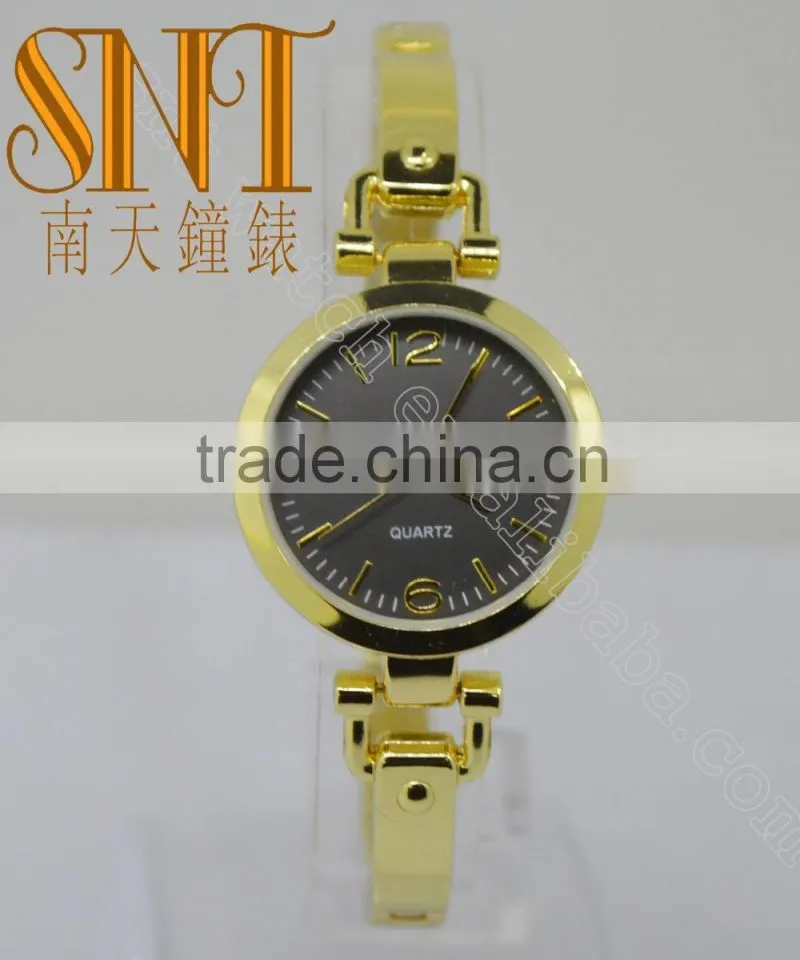 SNT-S2501 branded watches for girl new branded watches for girls slim gold expansion strap