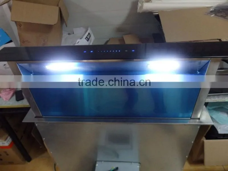 Cooker Hood Down Draft Range Hood with 4 Speeds LDD Slide out