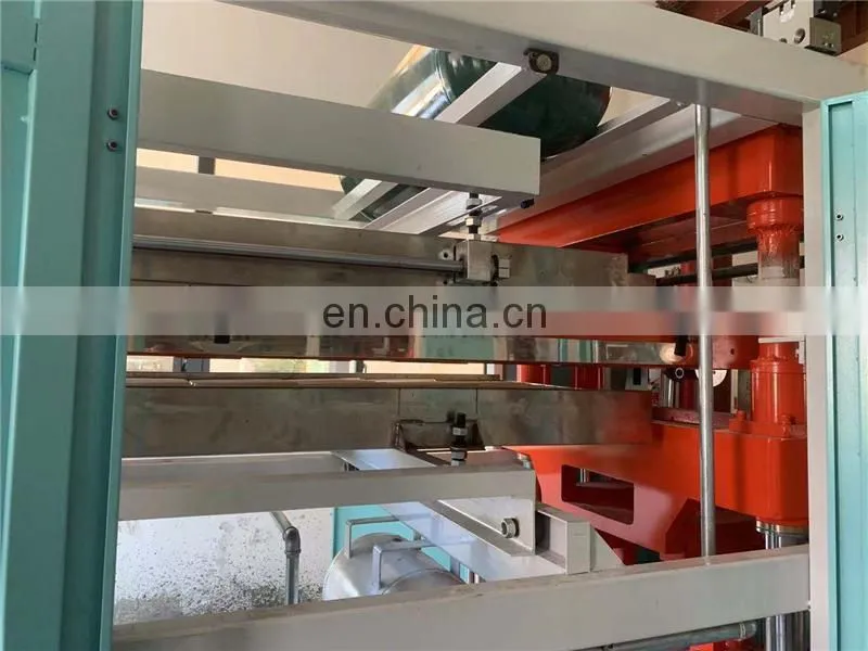 UD 660 Automatic food grade storage plastic clam container box Thermoforming making Machine with ir ceramic heater cam driven