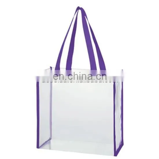 Best Selling Custom Promotional Waterproof Women Tote Transparent PVC Cosmetic Bag