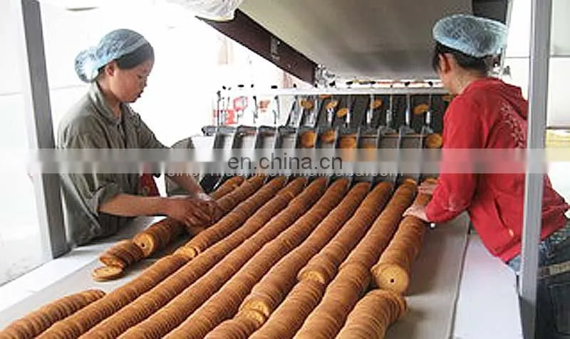 Factory Automatic Soft Hard Biscuit Cookie Making Line