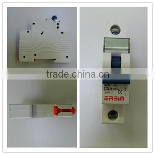 hot sell 63a 4p miniature circuit breaker mcb