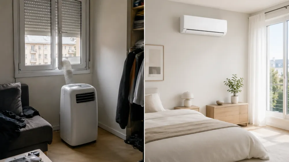 Can’t get split AC approval for historic European homes? This window unit solves all your problems