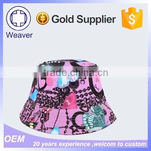 Wholesale Alibaba Custom Printed Bucket Hats Print Pattern Paisley Bucket Hat in Russian