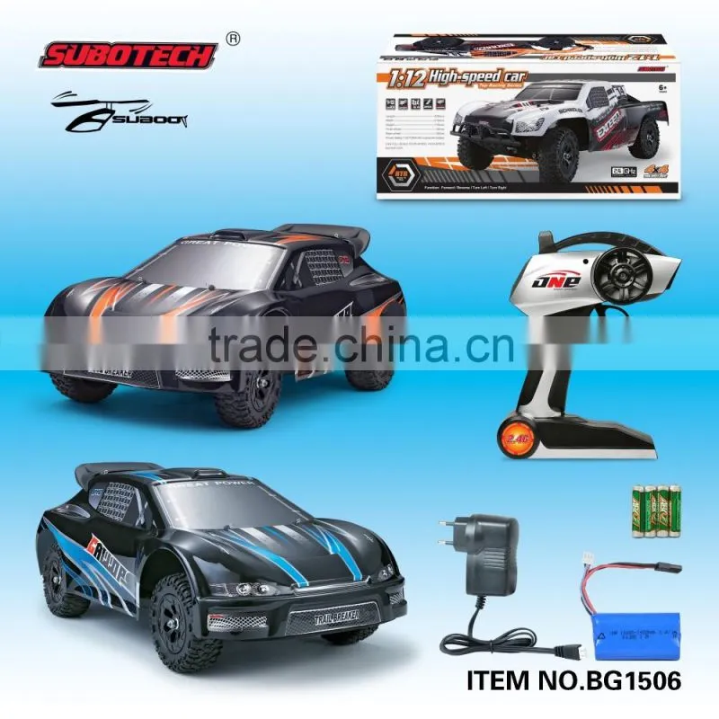 1 10 scale model cars 1071 waterproof rc high-speed cars with brushed motor