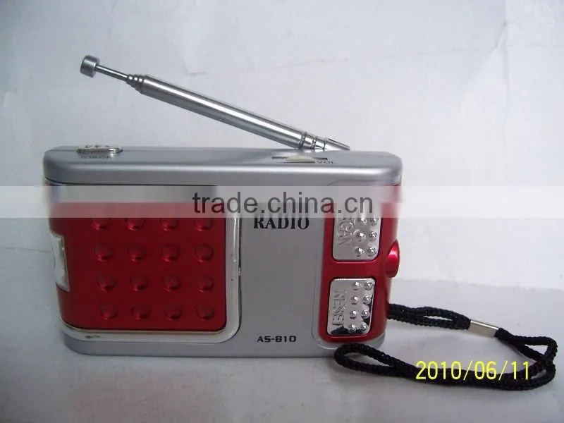 mini camera shape auto scan fm radio
