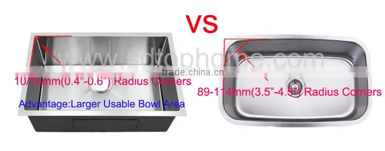 CUPC Certificate Handmade single bowl handmade sink