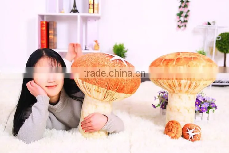 Mushroom pillow play toy pillow for children funny birthday gift