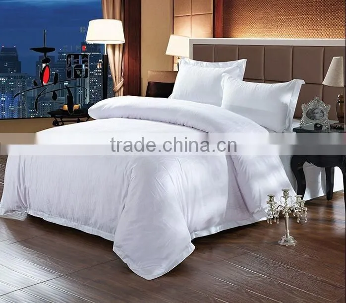 Wholesale 100% cotton fabric star hotel bedding set sheet sets