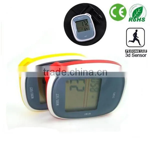 professional customized body building waterproof pedometer