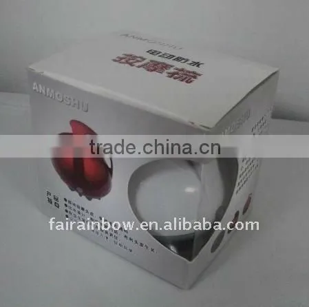 Battery operated waterproof vibration head scalp massager