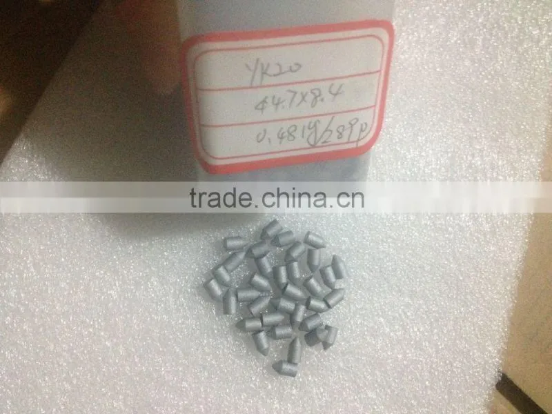 Zhuzhou factory supply manufacture K20 tungsten carbide tips for oil well boring
