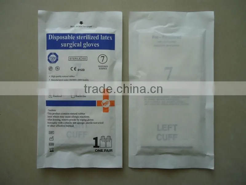 competitive latex surgical gloves