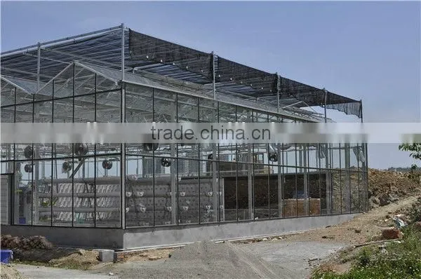 agricultural greenhouse shading system