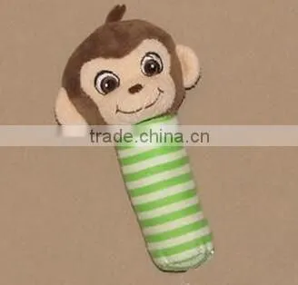 Monkey Rattle Baby Toy/baby monkey rattle/wholesale monkey rattles