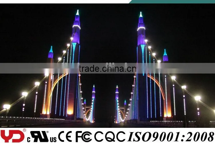 IP68 patented waterproof Anti-weather bridge stay cable LED digital control