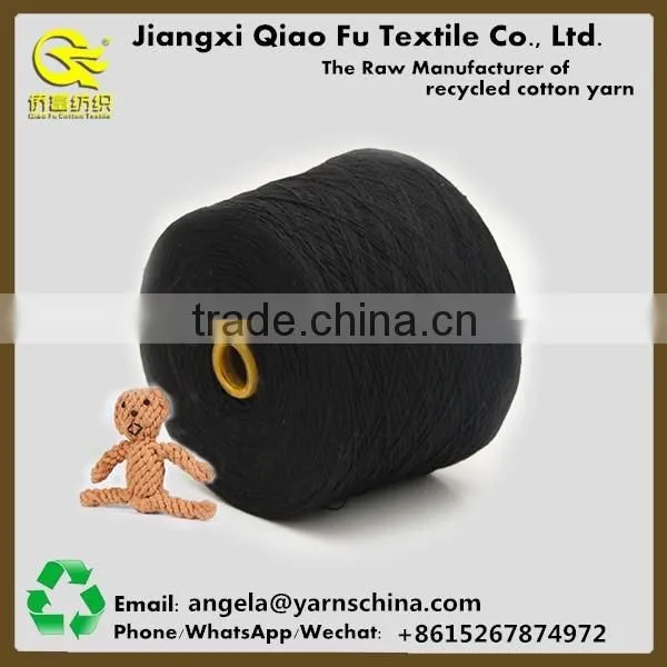 High twist cotton yarn blended yarn for making cotton rope toys