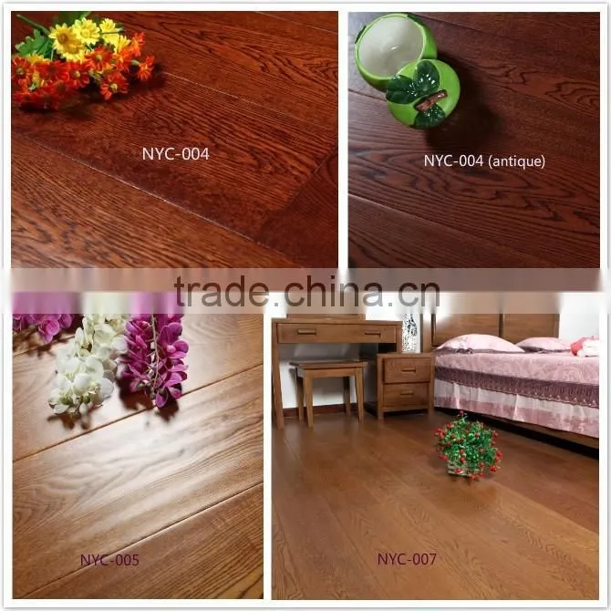 Carbide drawing Three layer engineered wood flooring
