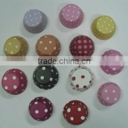 Supplier of Pink Floral Paper Cupcake Liner For Cake Accessory