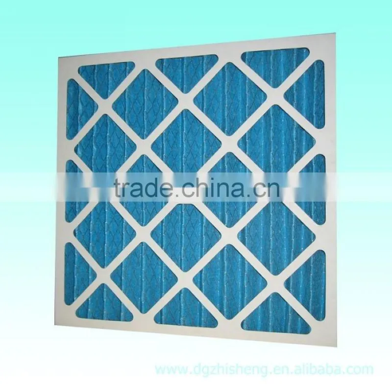 Pre-efficiency metal filter for clean room
