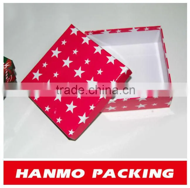 paper gift box with clear pvc window