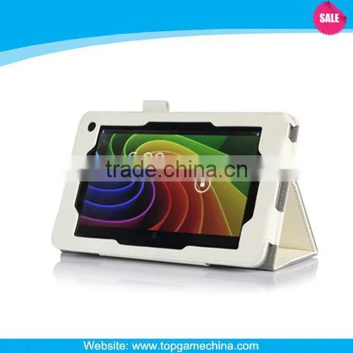 Litchi PU Slim Leather Tablet Case For Toshiba excite at7-a8 7-inch Tablet accessory