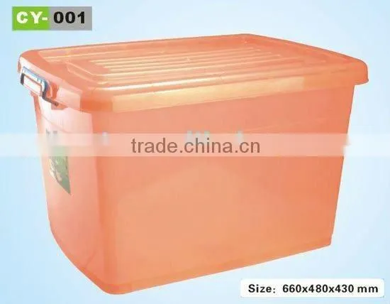 Plastic storage box