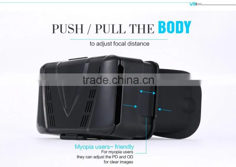 Newest 3D VR Video Glasses For Mobile Phone