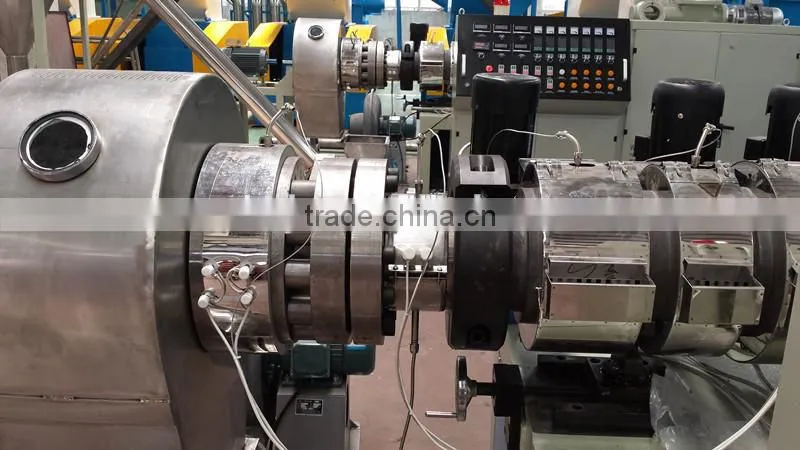 line of PVC granulation