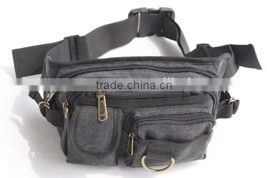 Hot Sale High Quality Canvas Waist Packs Outdoor Sports Belt Bag Portable Ultra-large Capacity Men And Women Waist Bag