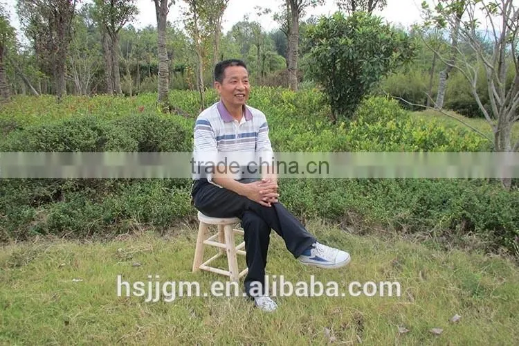 outdoor wooden garden stool