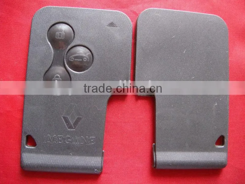 Tongda Hot sale for renault 3 button megane smart key 433mhz 46chip