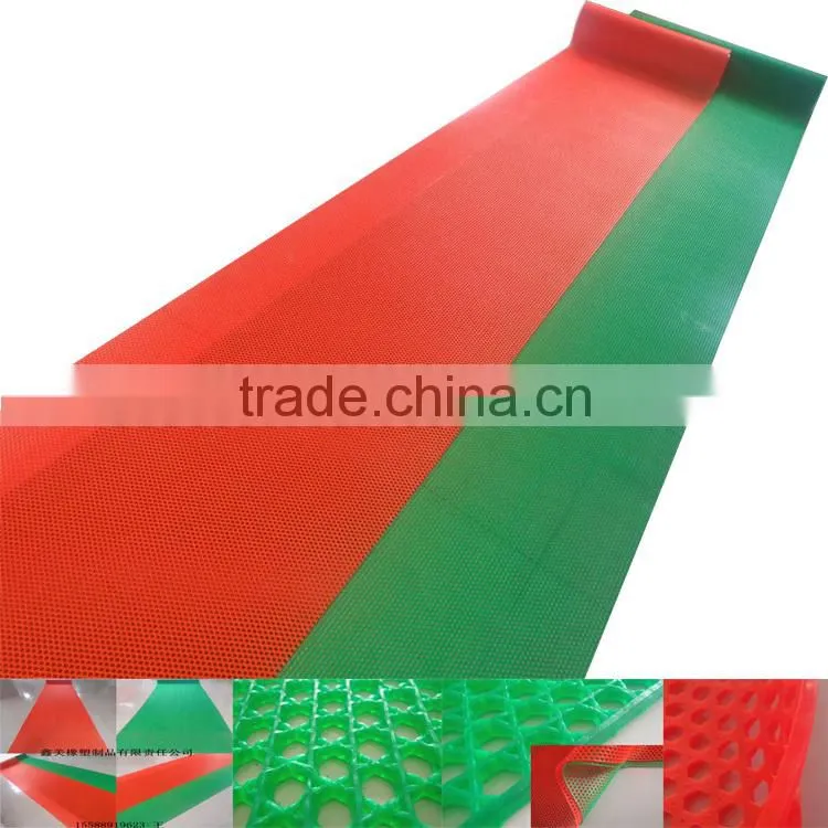 Chinese linyi city factory springy transparent hotel corridor greet guests floor anti slip pvc mat