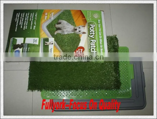 Petzoom Potty Patch Indoor Dog Doggie Restroom Washroom As Seen On TV Dog Trainer Indoor Pee Pad Training Patch