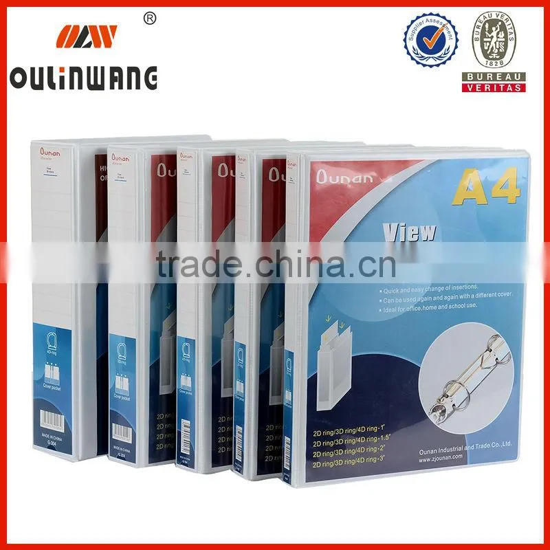 Ring binder stationery manufacturing