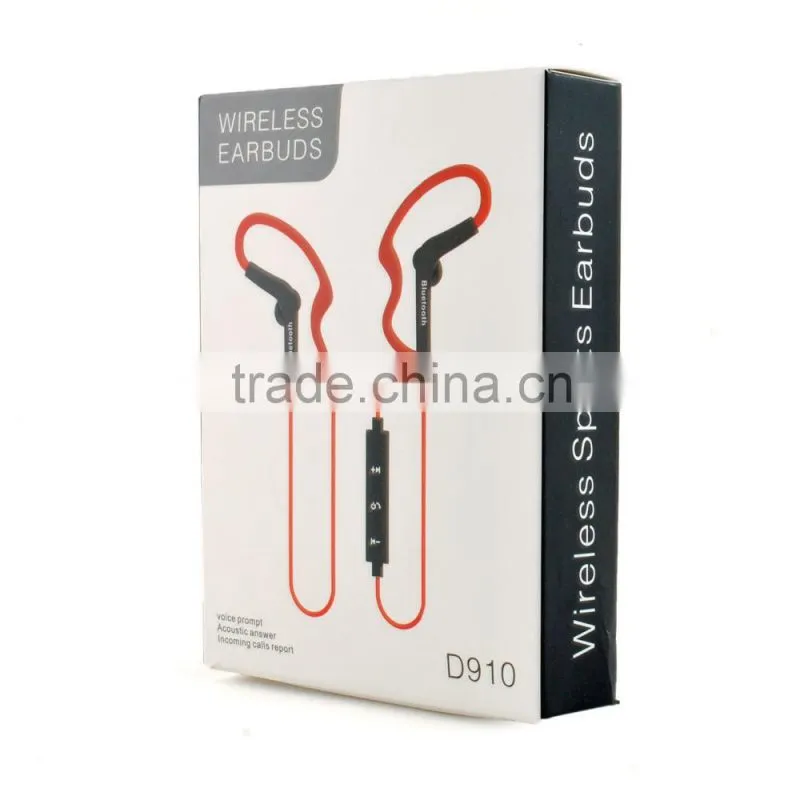 Sport wireless bluetooth ear hook earphone