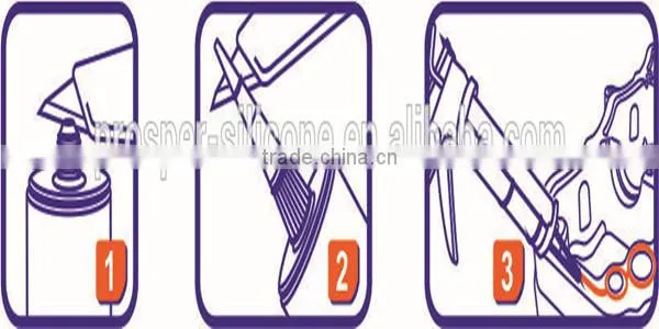 300ml Free Samples GP Easy Application Glass Silicone Glue