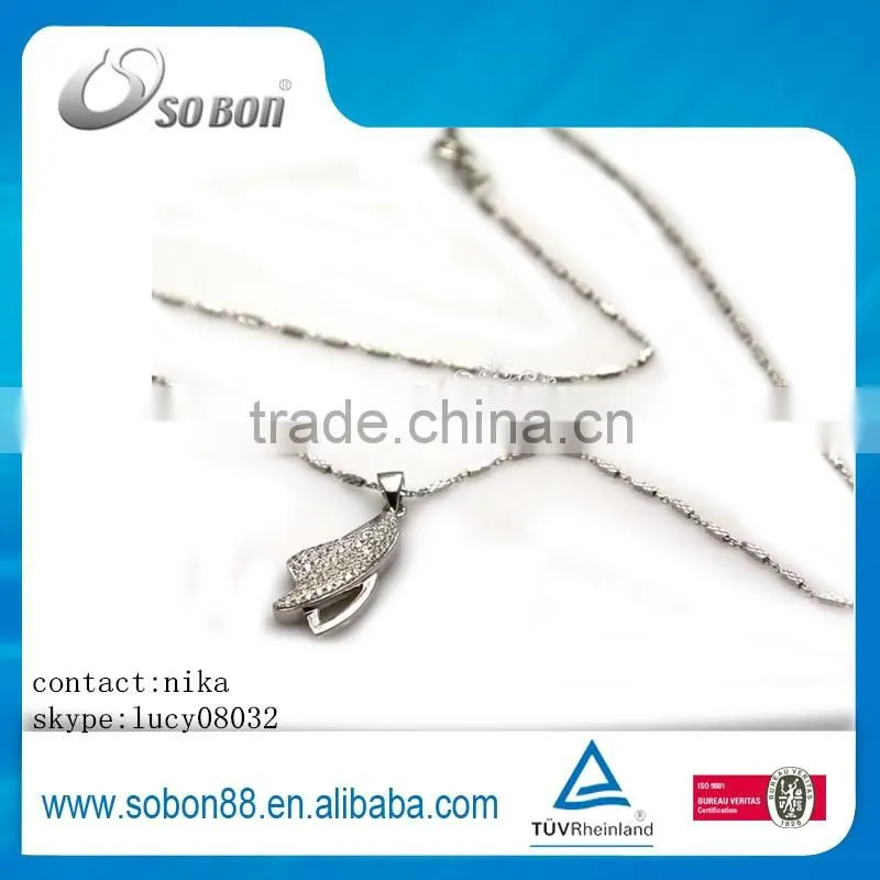 Made in China 925 silver pendant necklace , hot sale 925 sterling silver necklace
