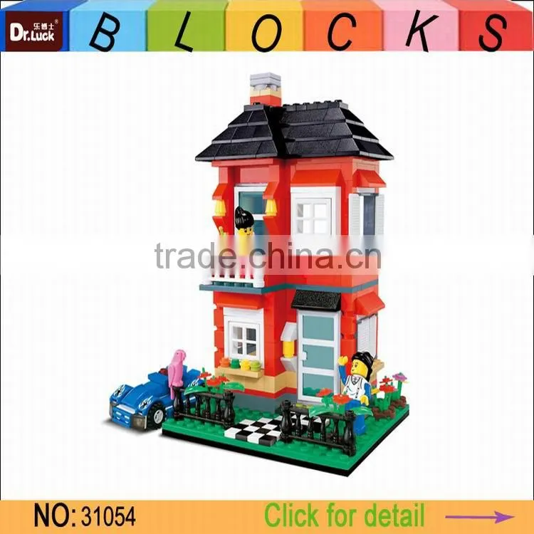 Plastic kid building block set Military Block toy