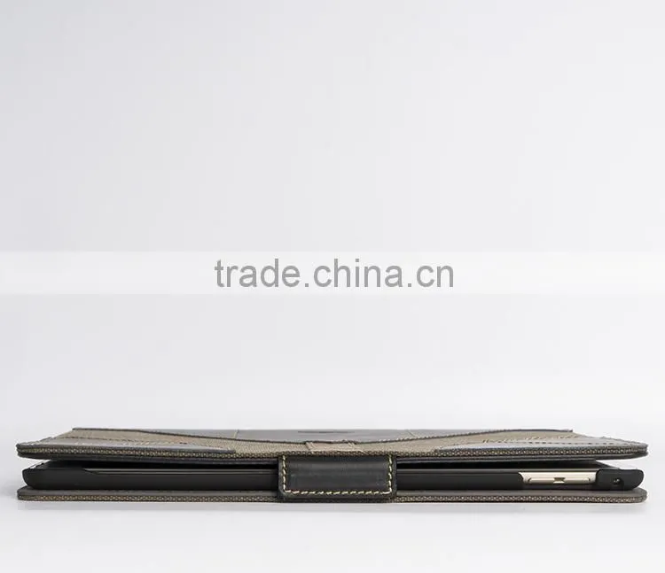 Genuine Leather Smart Case Cover For iPad Air & Air 2