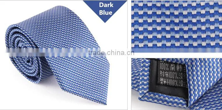 Men black business tie dot formal necktie from china