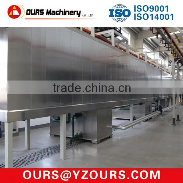 degreasing line painting and drying line